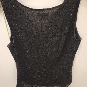 Ann Taylor Silk Beaded Blouse